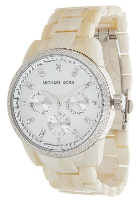 michael kors uhr weiß klein|Michael Kors mini watches.